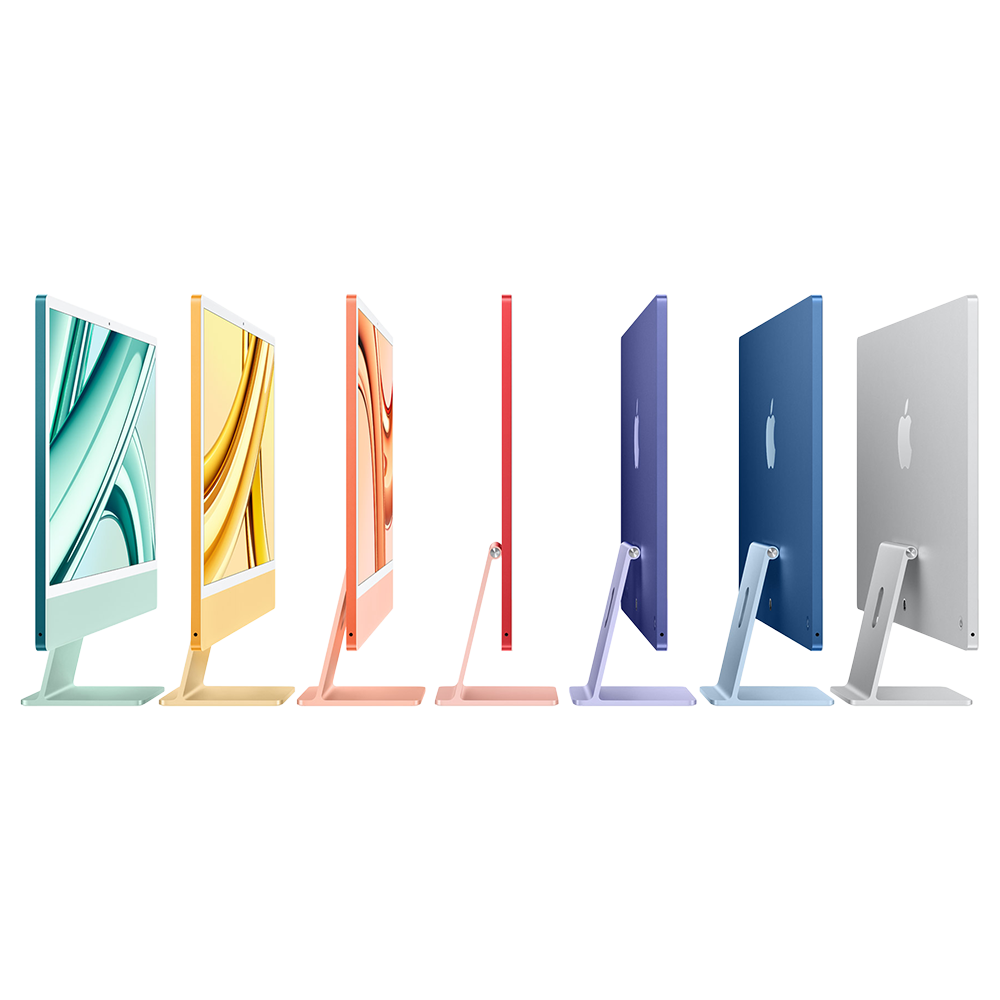 Apple iMac 24-inch M3 — representative demo image; not a photo of actual stock