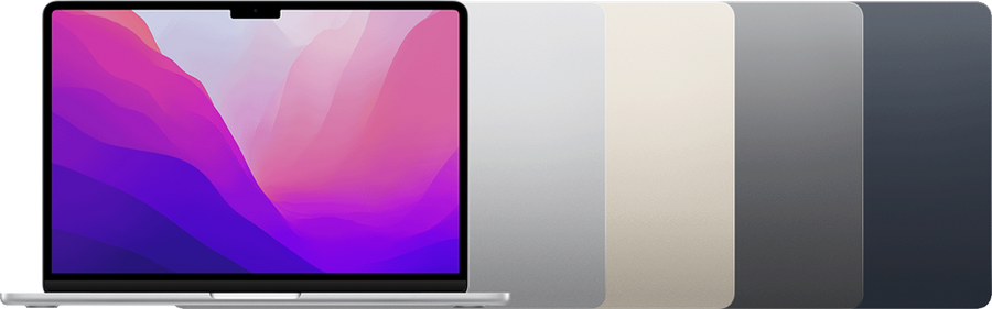 Apple MacBook Air M2 — representative demo image; not a photo of actual stock