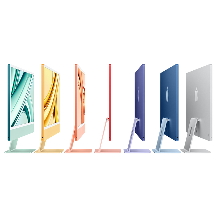 Apple iMac 24-inch M3 — representative demo image; not a photo of actual stock
